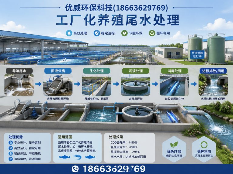 潍城区工厂化养殖尾水处理展示图